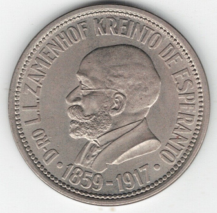 26-1180 Esperanto penning 1959, Postzegels en Munten, Ophalen of Verzenden, Overige materialen, Buitenland