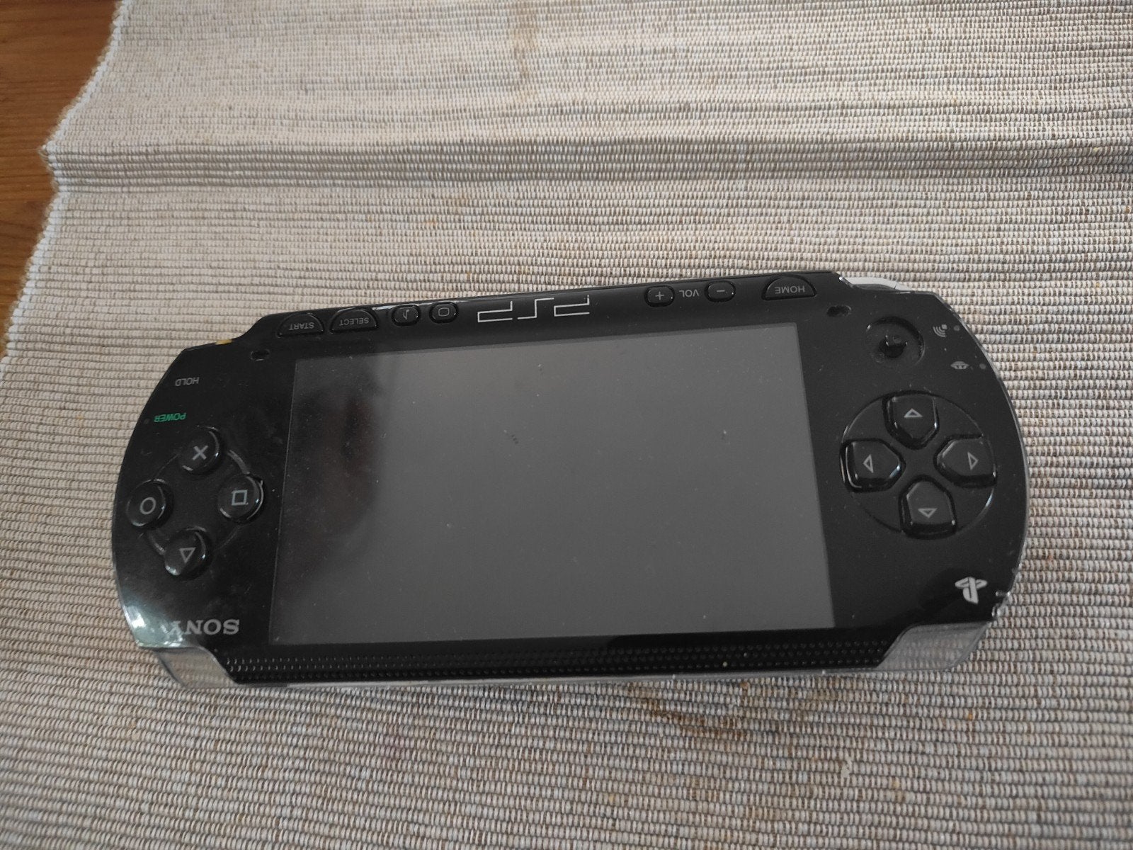 Sony PSP 1004 Zwart - Zonder accu, Ophalen of Verzenden, Gebruikt, Zwart, PSP