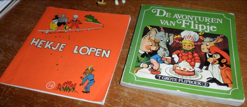 Flipje tiel / boekjes (1967+1977), Meerdere stripboeken, Ophalen of Verzenden, Gelezen
