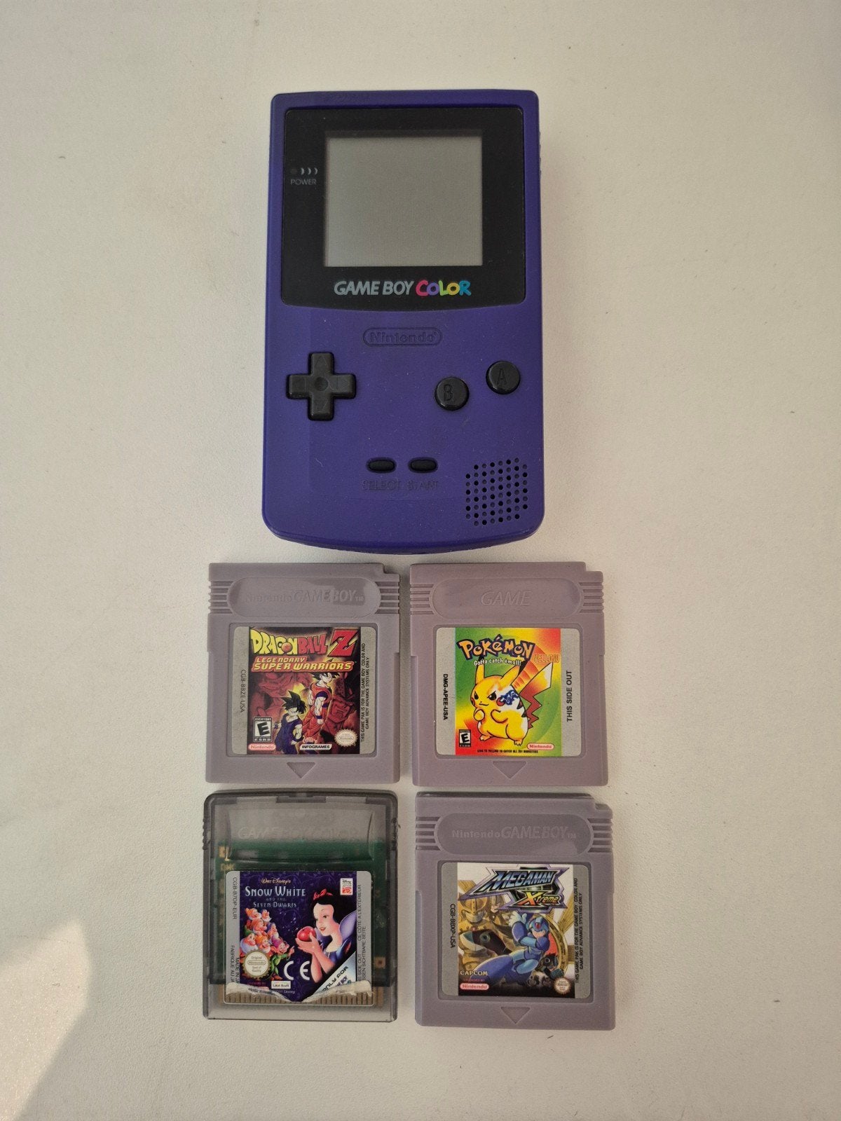 Nintendo Color gameboy met games, Spelcomputers en Games, Spelcomputers | Nintendo Game Boy, Ophalen of Verzenden, Zo goed als nieuw