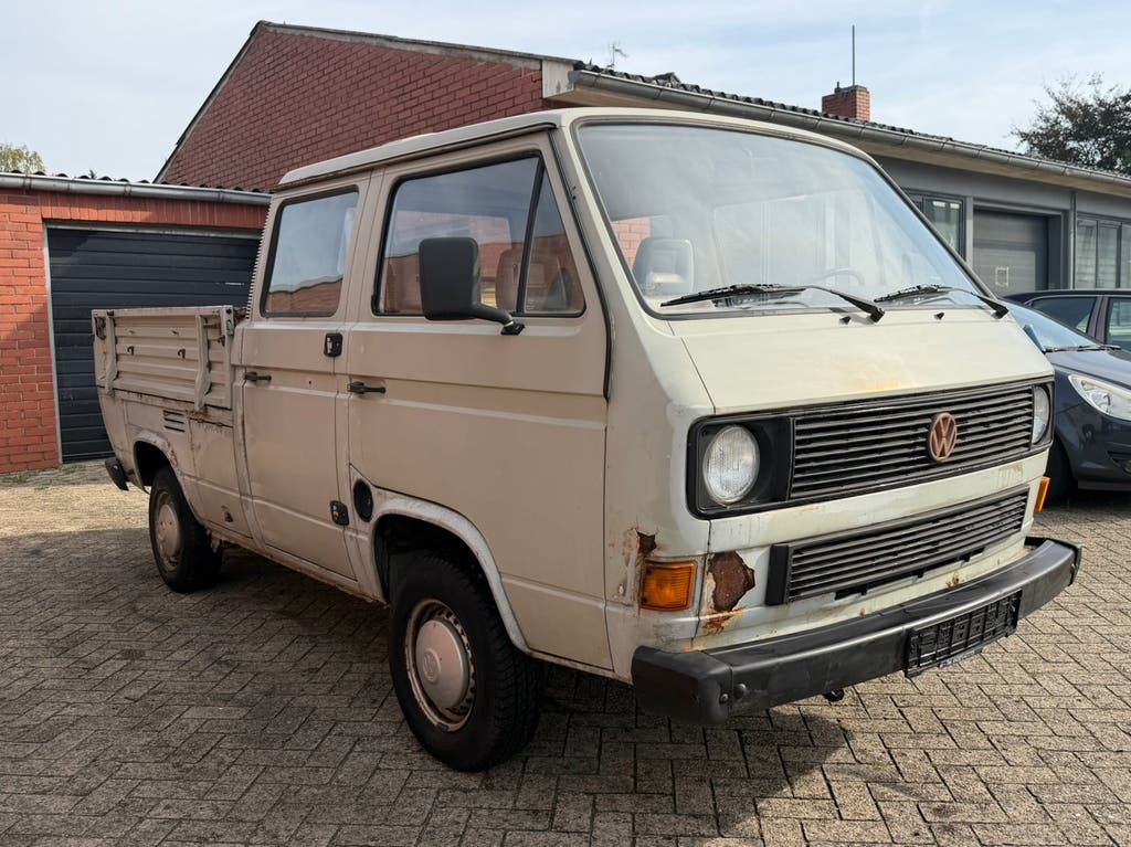 Volkswagen VW T3 Doka 1987 1.6 Diesel belastingvrij, foto 7