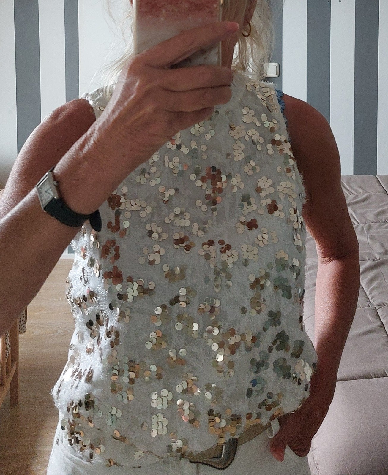 Prachtige, nieuwe top van Nukus, Kleding | Dames, Tops, Maat 38/40 (M), Wit, Nieuw, Ophalen of Verzenden