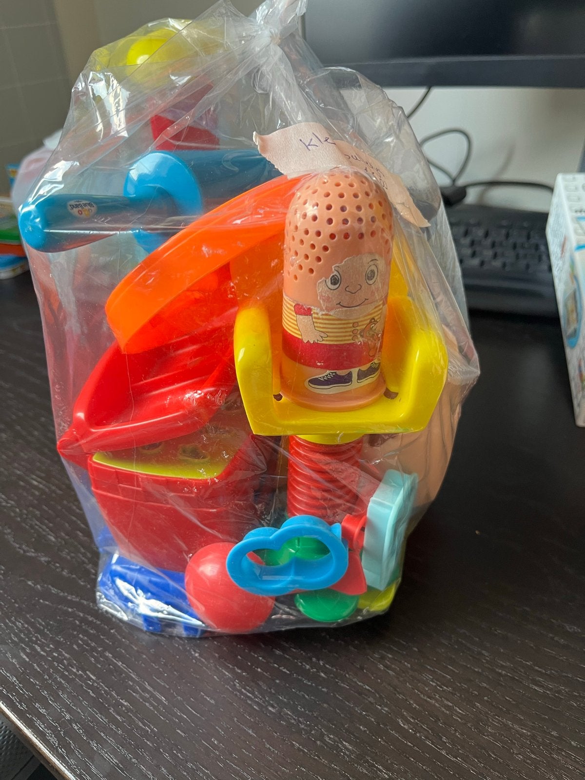Twee zakken met Play-Doh klei en accessoires, Kinderen en Baby's, Ophalen of Verzenden, Gebruikt, Jongen of Meisje