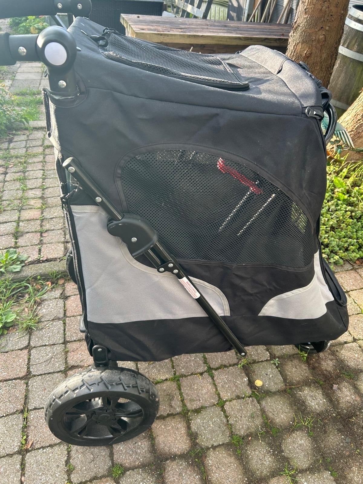 HiPet inklapbare hondenbuggy flash (tot 20 kg), Ophalen, Zo goed als nieuw