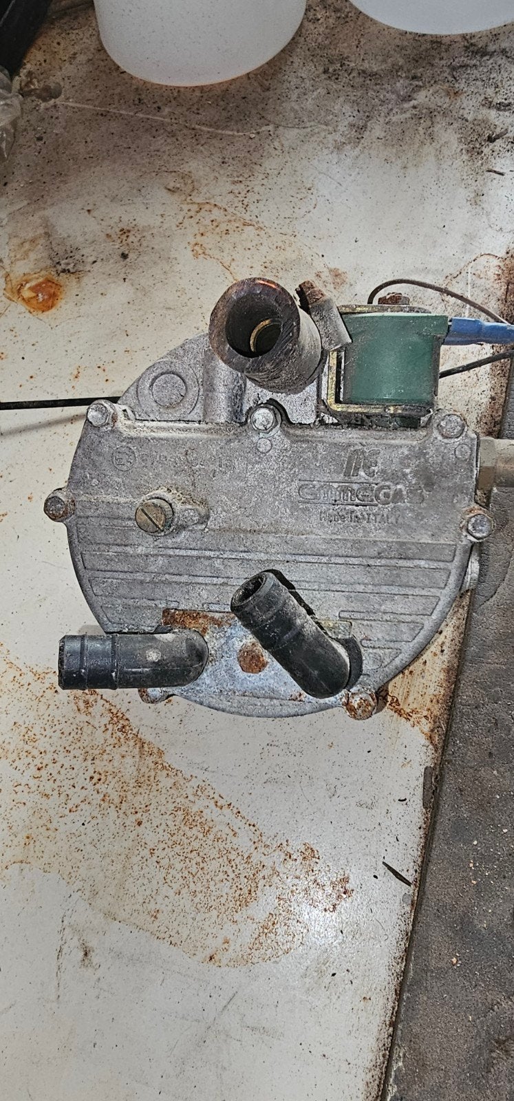 Gebruikte LPG Verdamper - emmegas, Ophalen of Verzenden, Gebruikt, Universele onderdelen