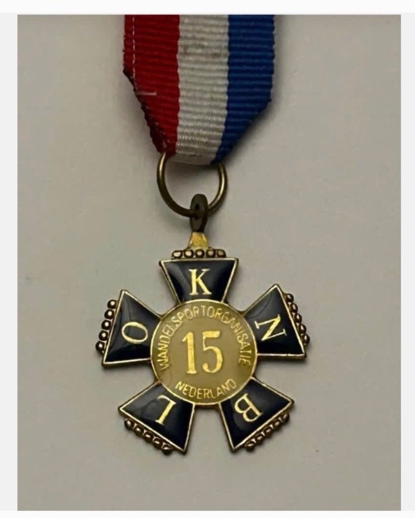 Medaille nederland Wandel Sport Organisatie, Postzegels en Munten, Penningen en Medailles, Ophalen of Verzenden, Overige materialen