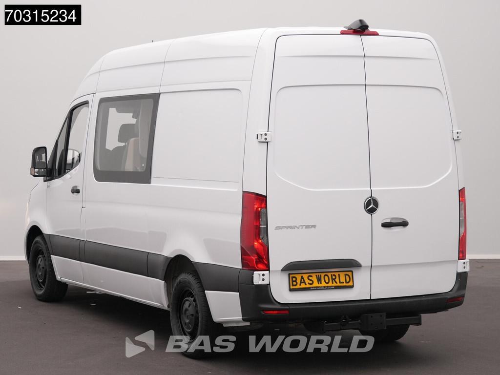 Mercedes Sprinter 314 CDI Automaat Dubbel Cabine L2H2 Airco, Auto's, Bestelauto's, Automaat, Stof, Gebruikt, Euro 6