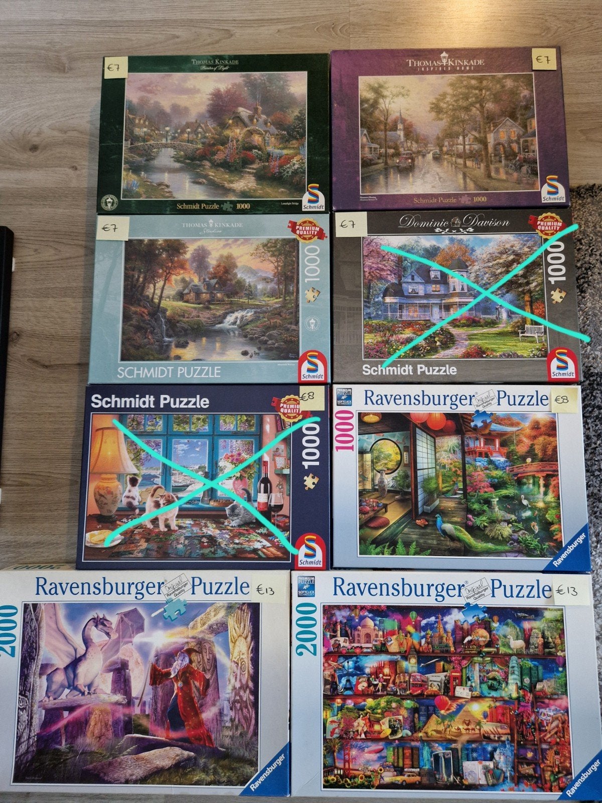 Diverse puzzels, Ophalen of Verzenden, 500 t/m 1500 stukjes, Gebruikt