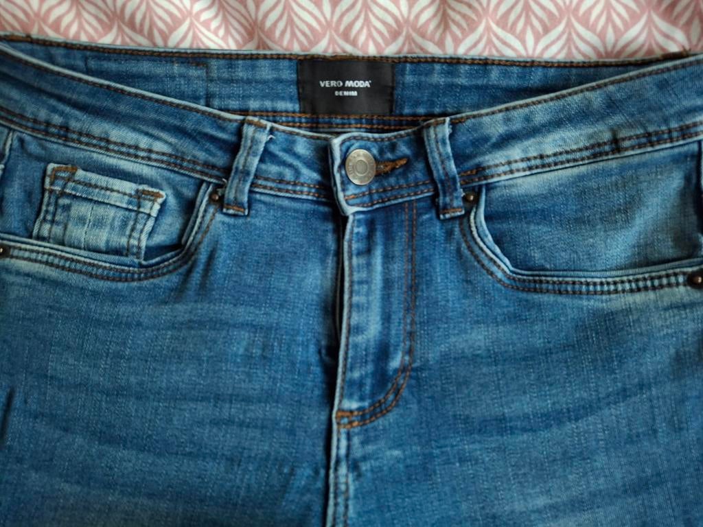 Skinny jeans Vero moda, Ophalen of Verzenden, Zo goed als nieuw, Blauw, W27 (confectie 34) of kleiner