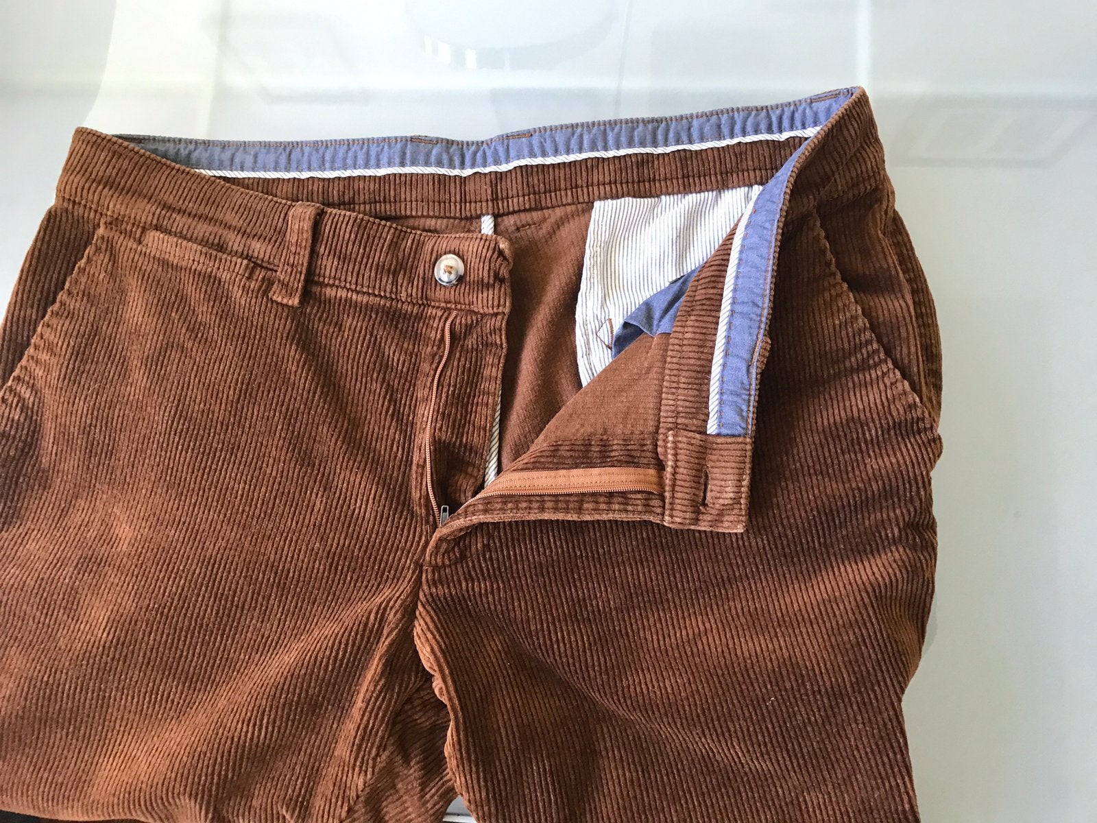 Ribbroek bruin  taille 98 cm, Ophalen of Verzenden, Zo goed als nieuw, Bruin