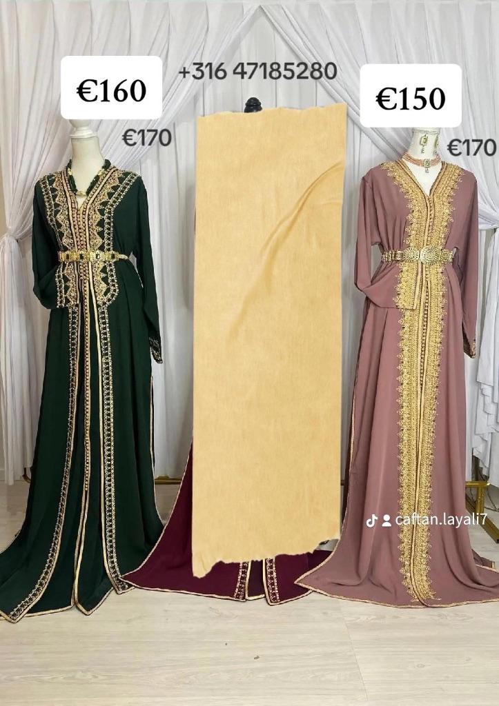 Takshita caftan labsa marokkaanse jurk, Ophalen of Verzenden, Zo goed als nieuw, Roze, Overige typen