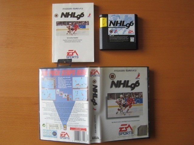 NHL icehockey 96 Sega Mega Drive Megadrive, Spelcomputers en Games, Games | Sega, Gebruikt, 1 speler, Ophalen of Verzenden, Vanaf 3 jaar