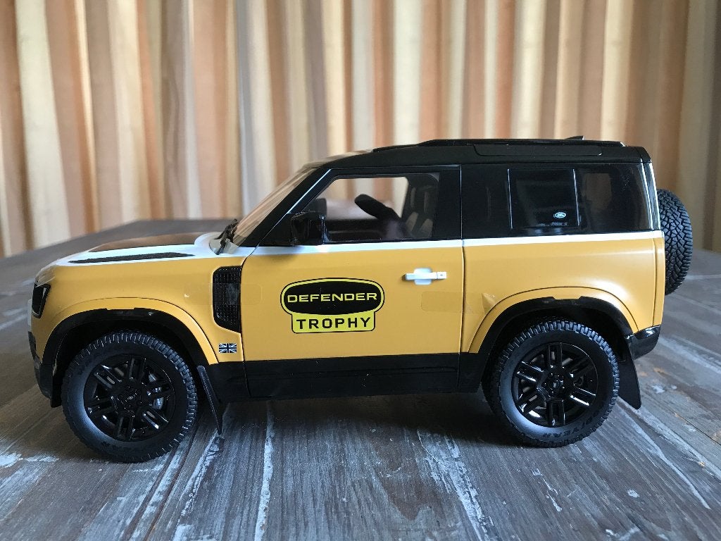 Land Rover Defender 90 Tropy 1:18, Ophalen of Verzenden, Nieuw, Auto, Overige merken