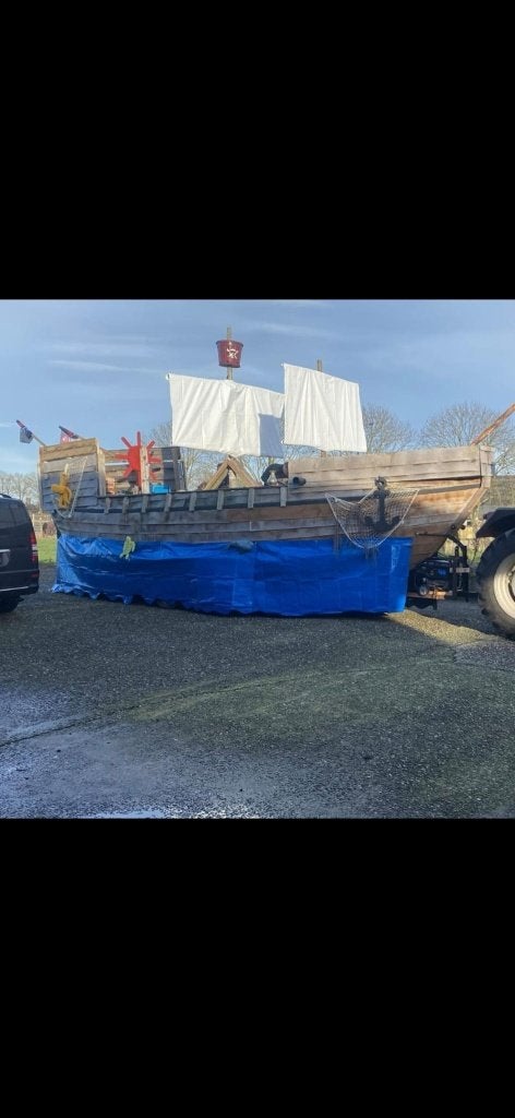 Carnavalswagen schip!!, Ophalen, Gebruikt, Overige typen, Carnaval