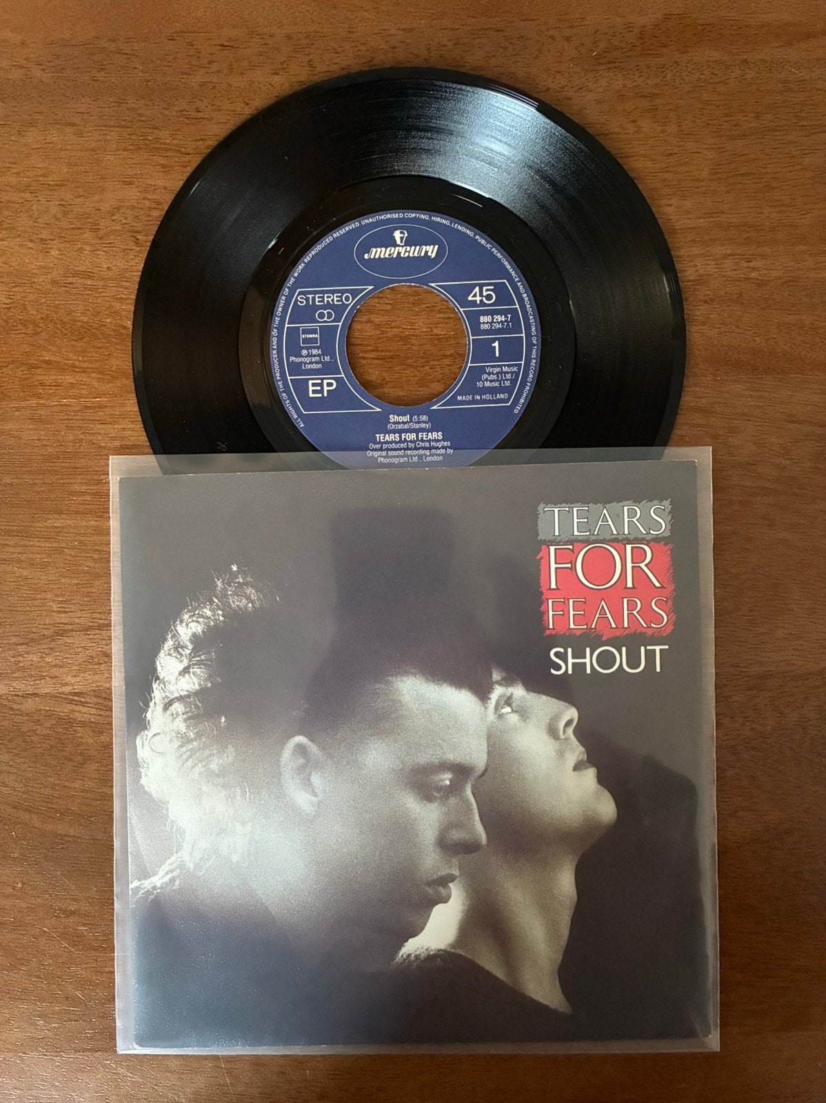 Tears for Fears - Shout, Cd's en Dvd's, Ophalen of Verzenden, 7 inch