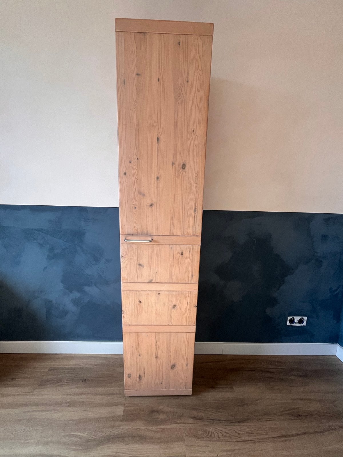 Handgemaakte houten kast - 190x40x32cm, Ophalen, Gebruikt