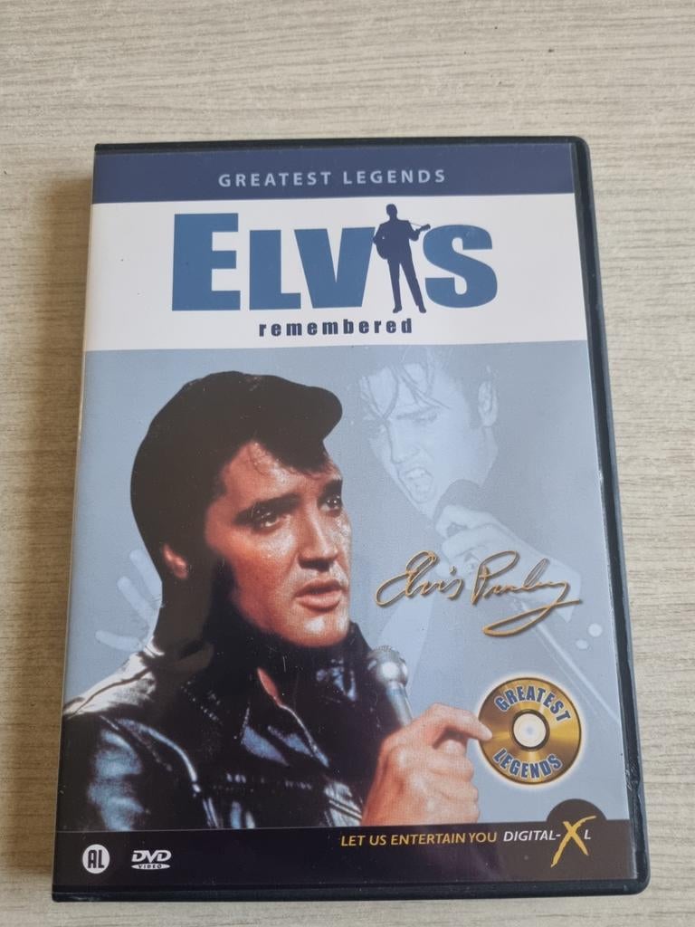 Elvis remembered dvd, Alle leeftijden, Ophalen, 1980 tot heden, Zo goed als nieuw