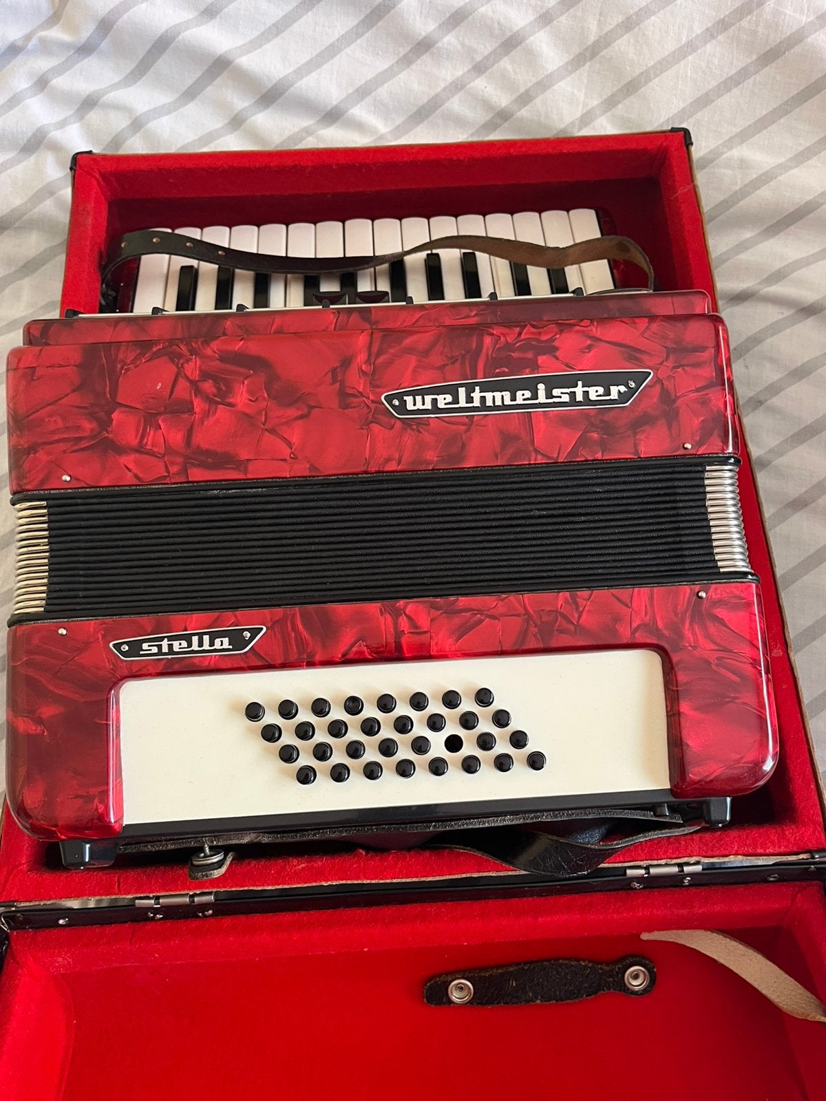 WELTMEISTER STELLA ACCORDEON, Ophalen of Verzenden, Zo goed als nieuw, Weltmeister