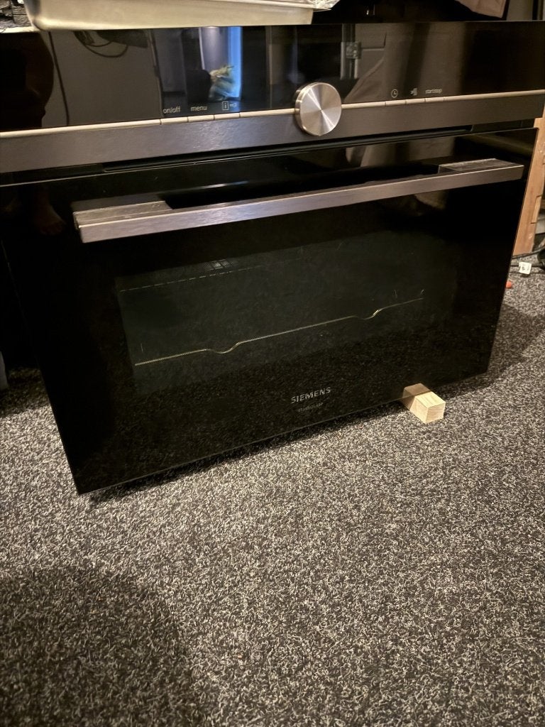 Siemens Studioline Stoomoven, Blacksteel, Witgoed en Apparatuur, Magnetrons, Combimagnetron, Ophalen of Verzenden, Zo goed als nieuw