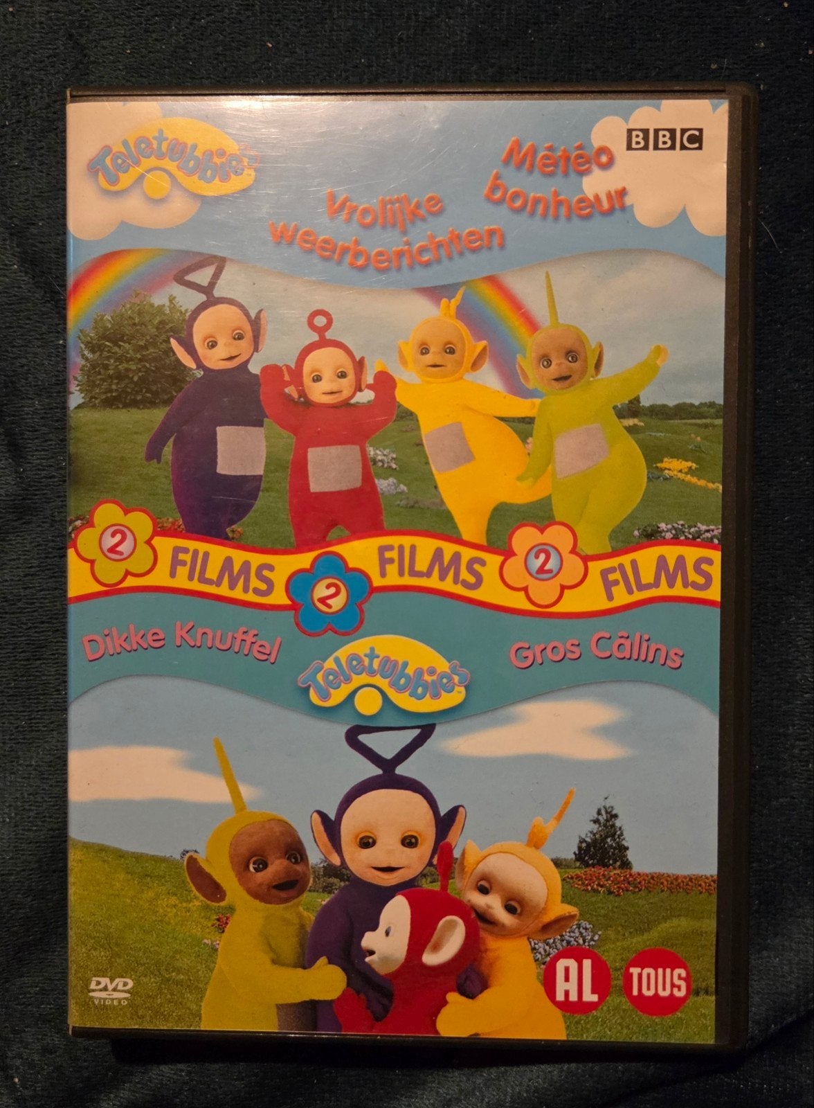 Teletubbies: Vrolijke Weerberichten & Dikke Knuffel DVD, Cd's en Dvd's, Dvd's | Kinderen en Jeugd, Alle leeftijden, Ophalen of Verzenden