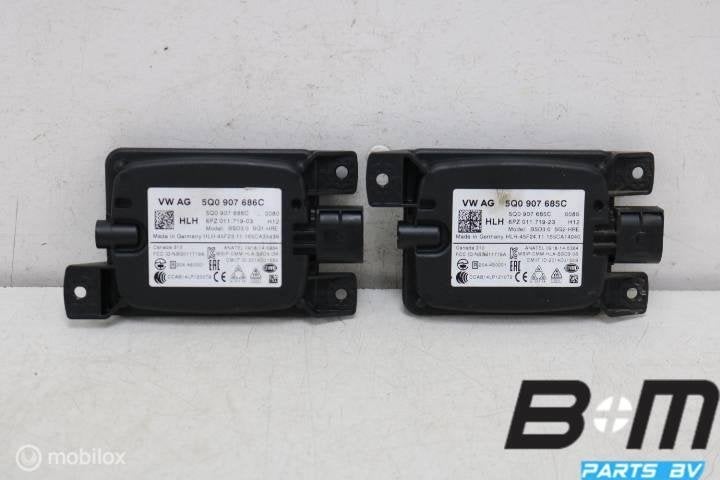 Set regelapparaten side assist VW Sportsvan 5Q0907685C, Gebruikt