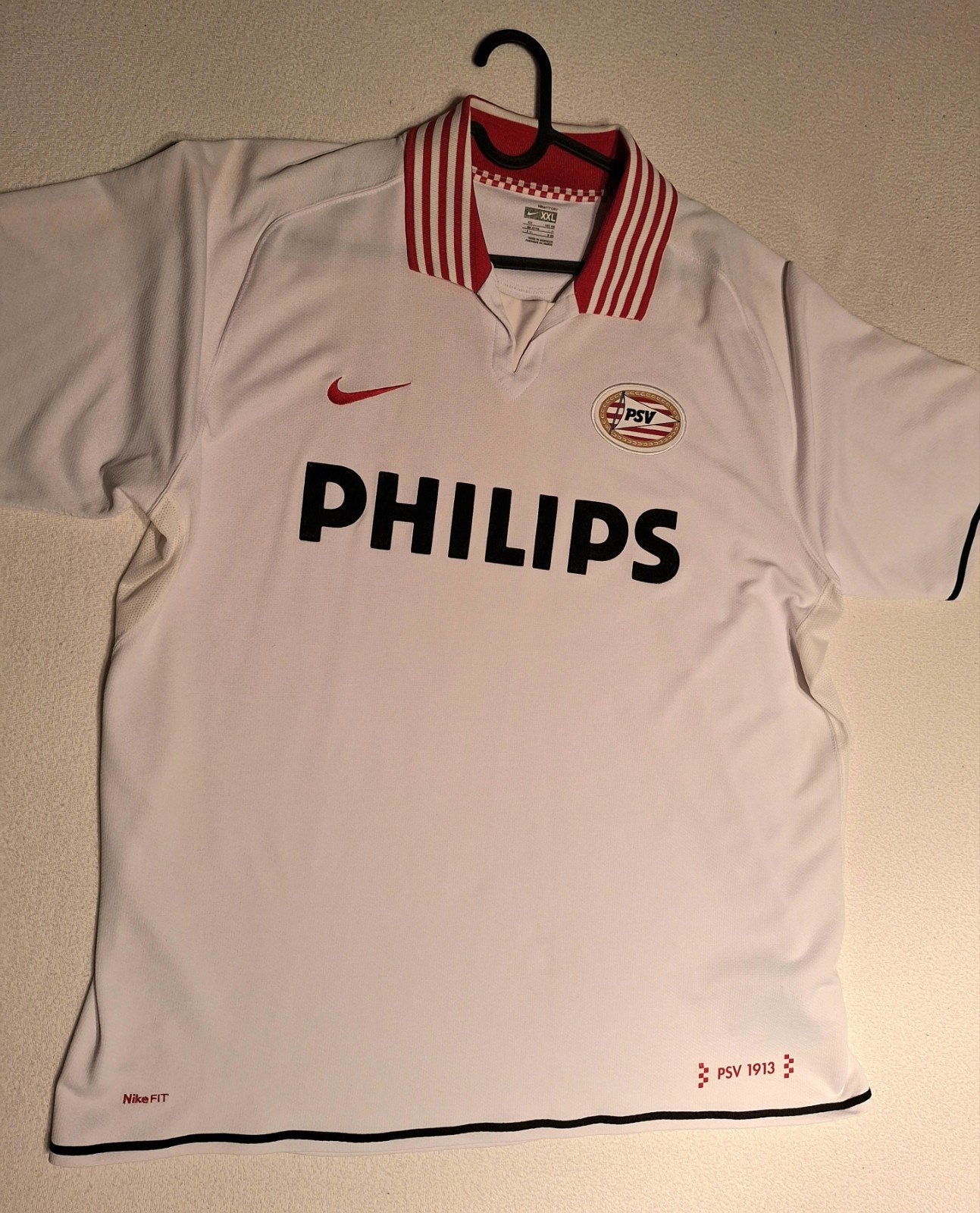 PSV uitshirt 2007/2009 - Maat XXL, Wit, Nike, Maat 56/58 (XL), Ophalen of Verzenden