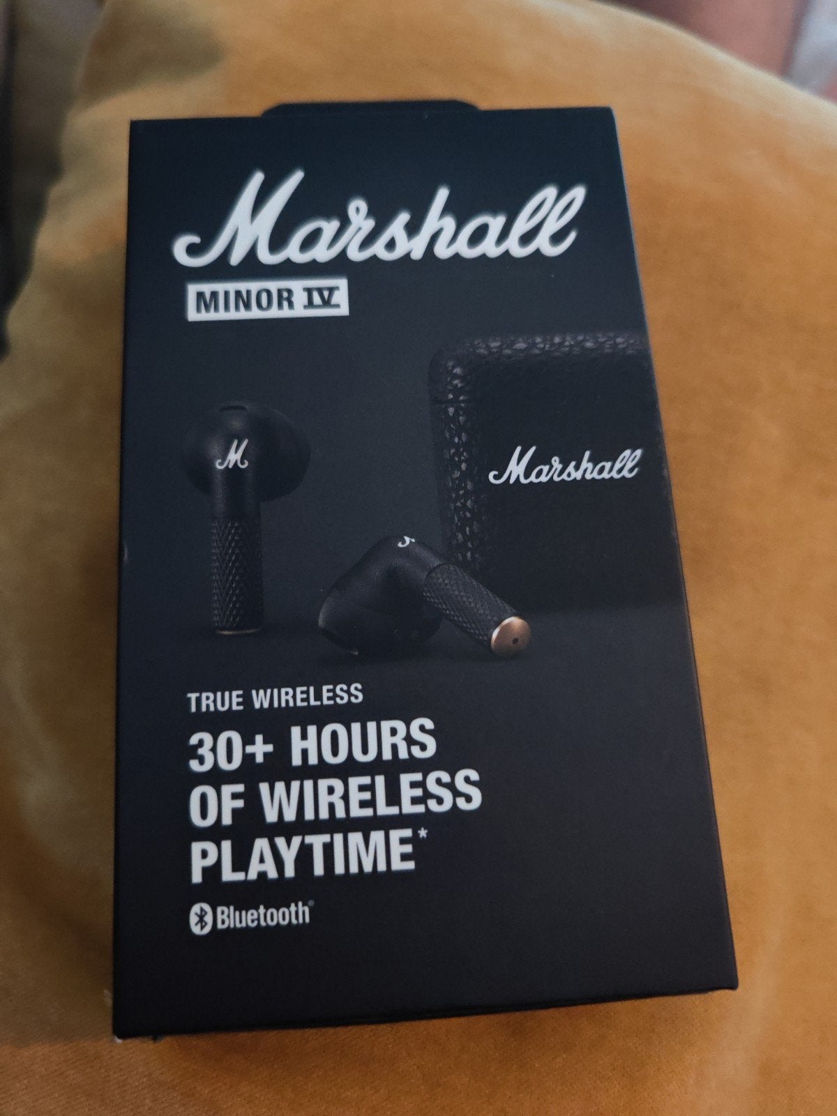 Marshall Minor IV True Wireless Oordopjes Zwart, Audio, Tv en Foto, Koptelefoons, In-ear, Ophalen of Verzenden, Zo goed als nieuw