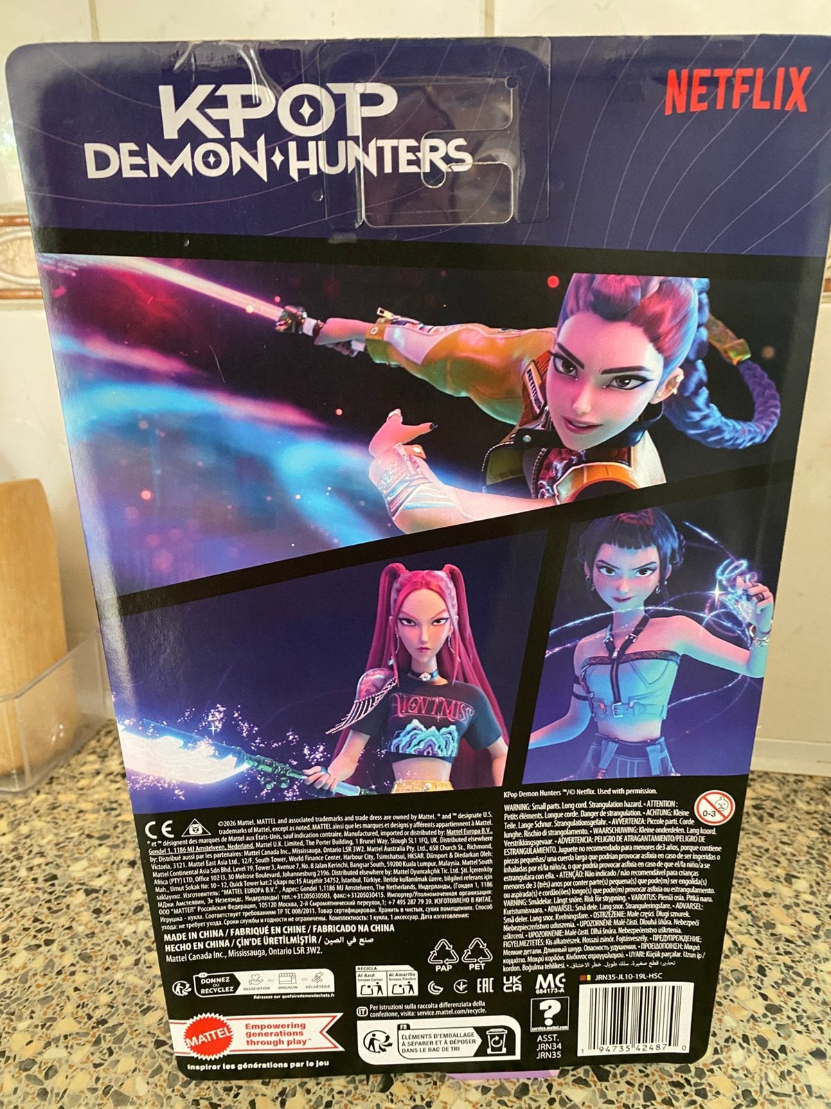 KPOP Demon Hunters barbie: Rumi