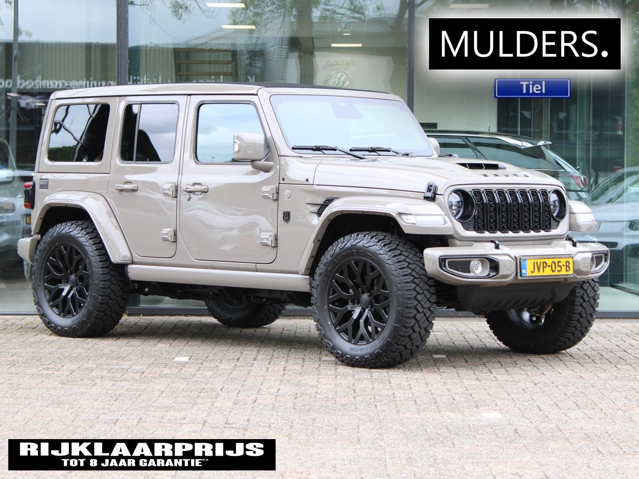 Jeep Wrangler Unlimited 4xe 380 Brute Custom Conversion Skyv, Auto's, Jeep, Automaat, 12 maanden, Automatische klimaatregeling