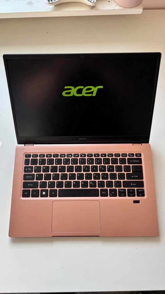Acer swift 1 roze, Computers en Software, Gebruikt, 2 tot 3 Ghz, Qwerty, 14 inch