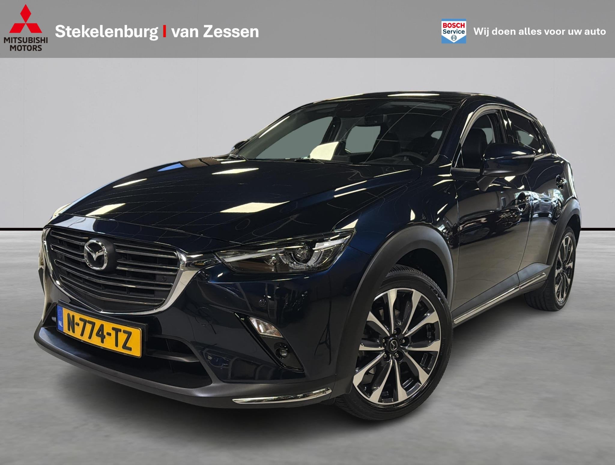 Mazda CX-3 2.0 SkyActiv-G 121 Luxury, 1998 cc, Gebruikt, 4 cilinders, Blauw