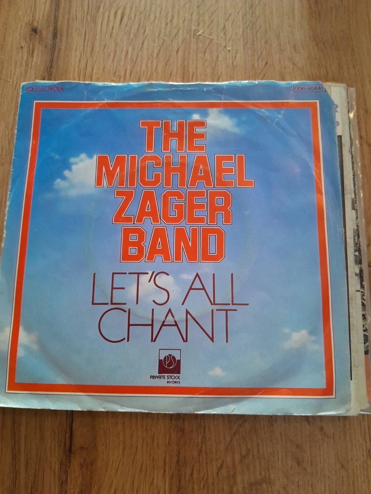 The michael zager band 7 inch let,s all chant, Ophalen of Verzenden, Zo goed als nieuw, Pop
