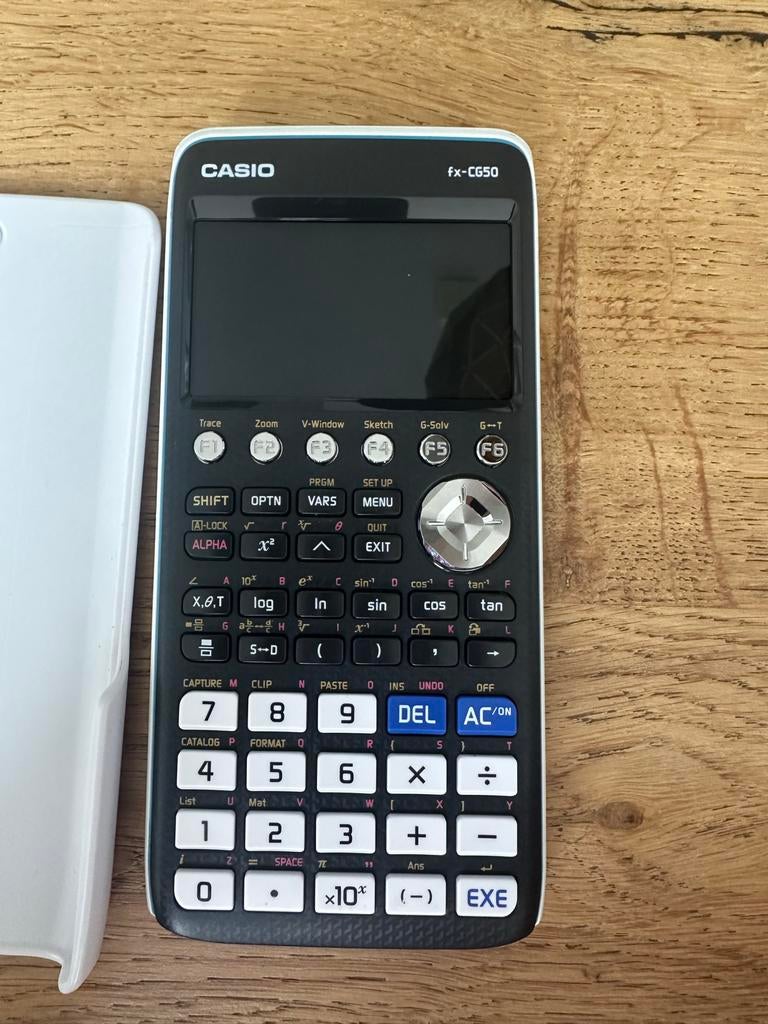 Casio fx-CG50 grafische rekenmachine, Diversen, Ophalen of Verzenden, Grafische rekenmachine, Zo goed als nieuw