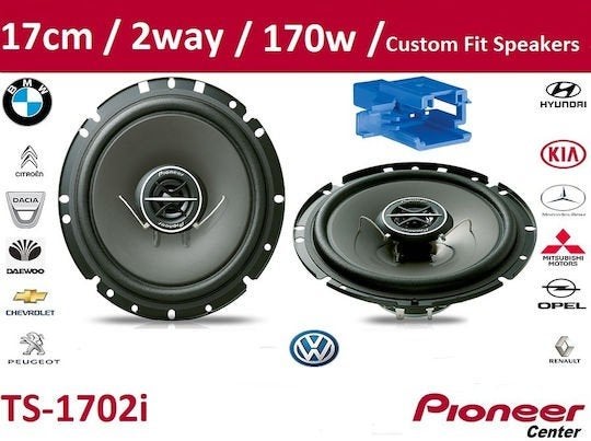 Pioneer TS-1702i 17cm 2-weg 170W Custom Fit Speakers, Auto diversen, Ophalen of Verzenden, Nieuw