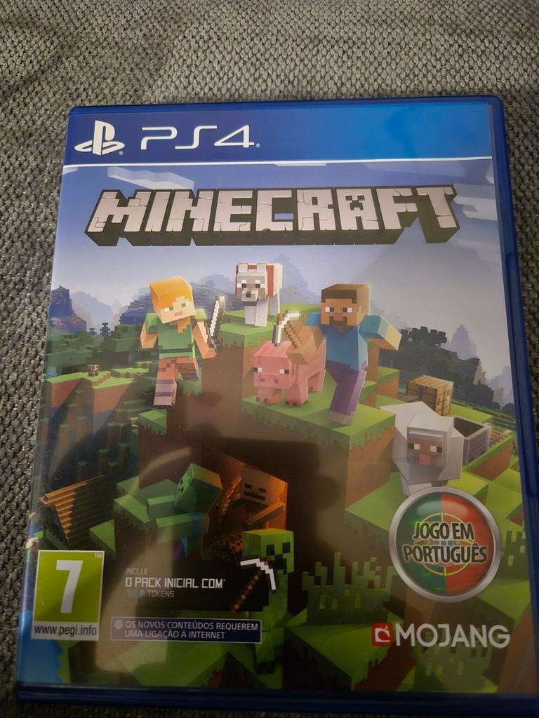 Minecraft PS4 Game - Avontuur en Creativiteit, Gebruikt, Overige genres, Ophalen of Verzenden, Eén computer
