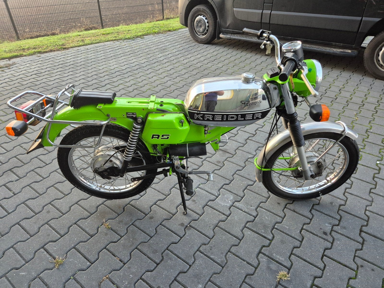 Originele Kreidler RS in Onderdelen, Fietsen en Brommers, Rhenen, Frame, Boslandweg 148, Ophalen of Verzenden
