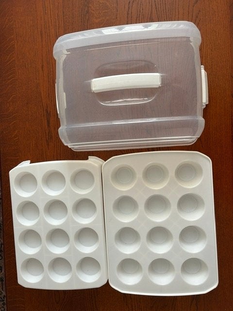 Cupcake Patisse Bewaardoos, Ophalen of Verzenden, Gebruikt, Cupcakes, Overige typen