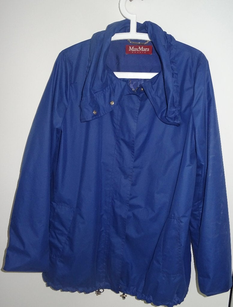 Max Mara Studio, Blauw, Ophalen of Verzenden, Zo goed als nieuw, Maat 42/44 (L)