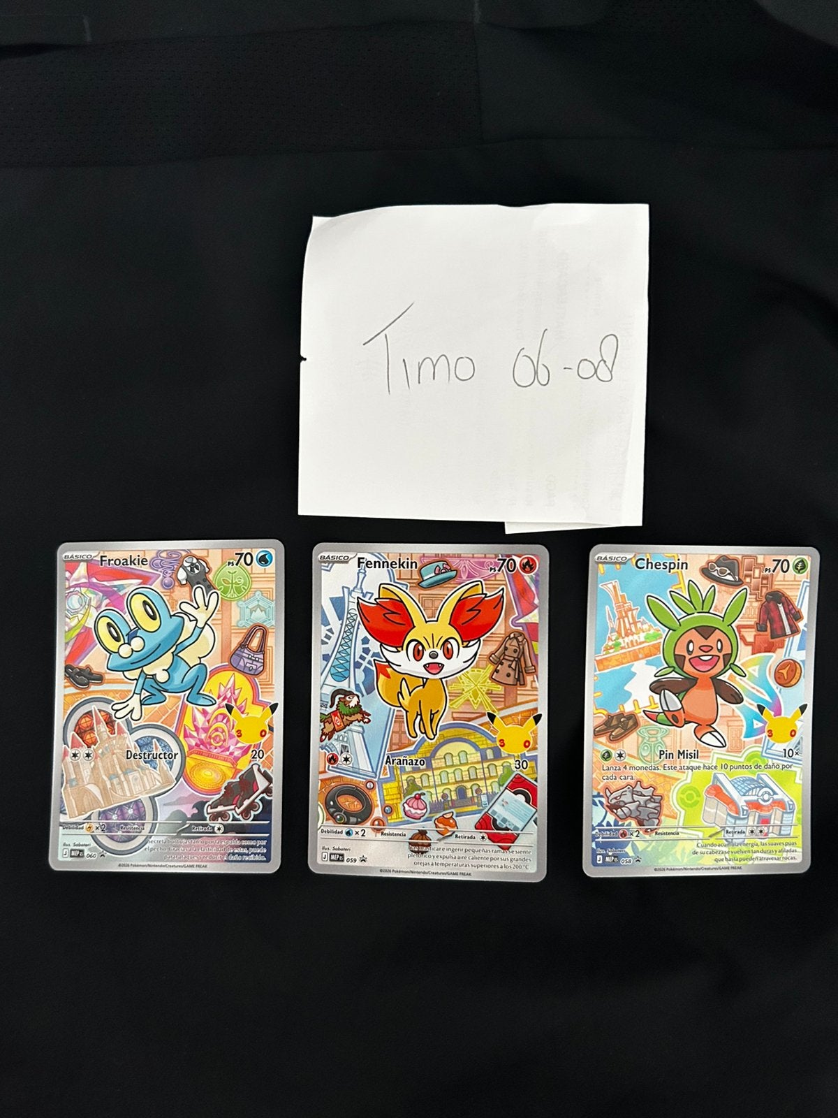 First partner series 3 gen 6 pokemon, Ophalen of Verzenden, Zo goed als nieuw, Meerdere kaarten
