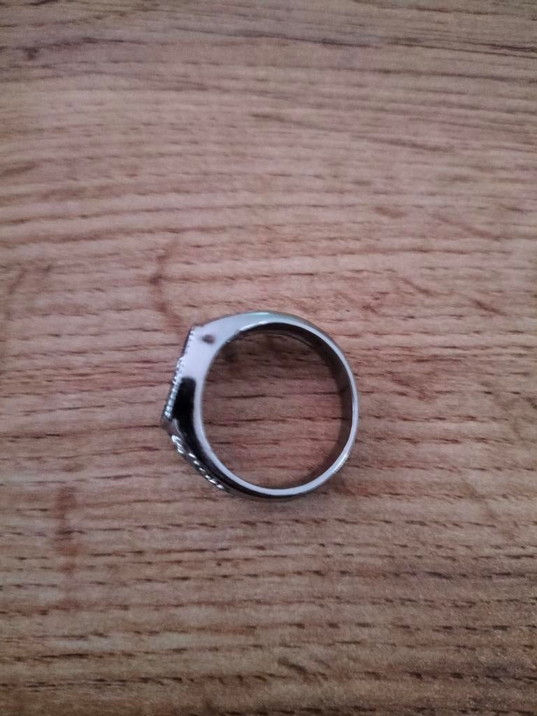 Heren ring zilver Schorpioen maat 9, Sieraden, Tassen en Uiterlijk, Ringen, Ophalen of Verzenden, Nieuw, Zilver, Heer