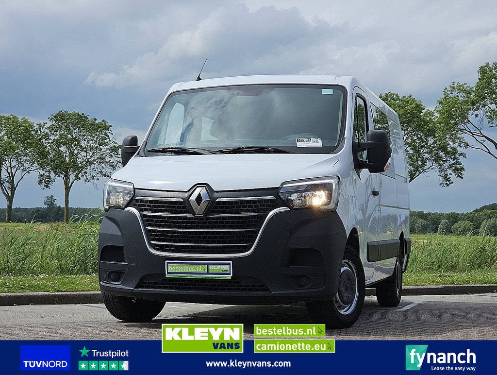 RENAULT MASTER 2.3 l1h1 dubbel cabine!, Auto's, Bestelauto's, Bedrijf, Te koop, ABS, Airconditioning, Bluetooth, Centrale vergrendeling
