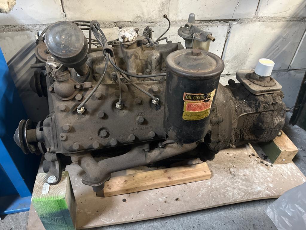 Ford Flathead V8 8RT (8BA) met 3-bak versnellingsbak, Auto-onderdelen, Ophalen, Gebruikt, Ford