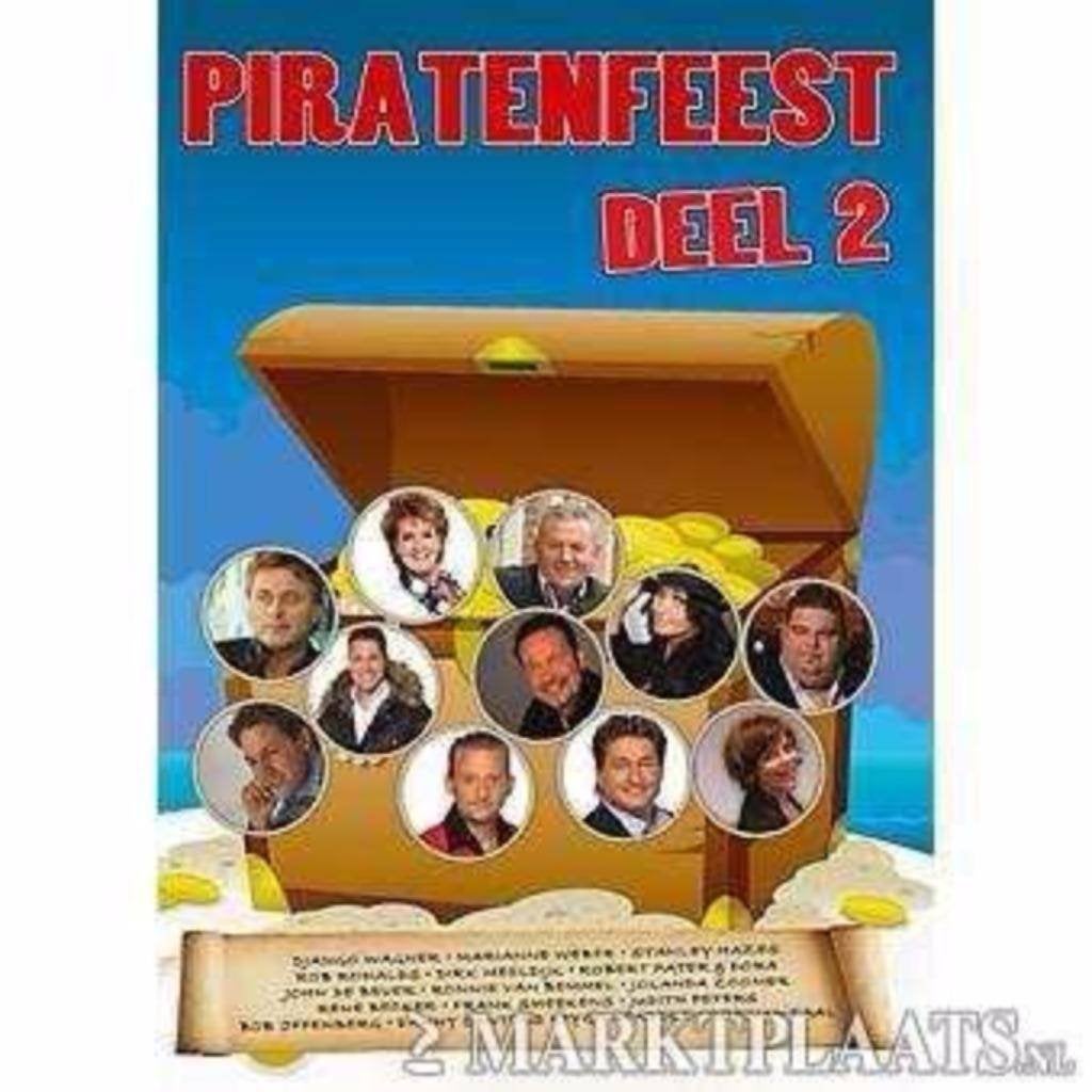 Piratenfeest Deel 2 (NIEUW), Alle leeftijden, Ophalen of Verzenden, Nieuw in verpakking, Overige genres