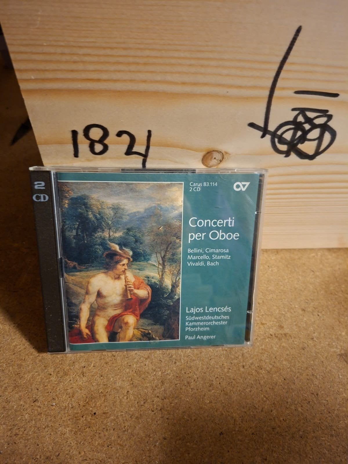 Concerti per Oboe - Bellini, Vivaldi, Bach (2 CD), Gebruikt, Soloconcert, Ophalen of Verzenden, Inclusief doosje
