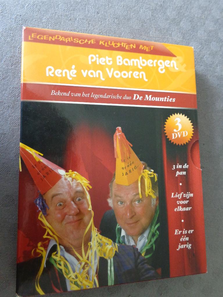 De Mounties - Piet Bambergen en René van Vooren, Alle leeftijden, Ophalen of Verzenden, Zo goed als nieuw, Stand-up of Theatershow