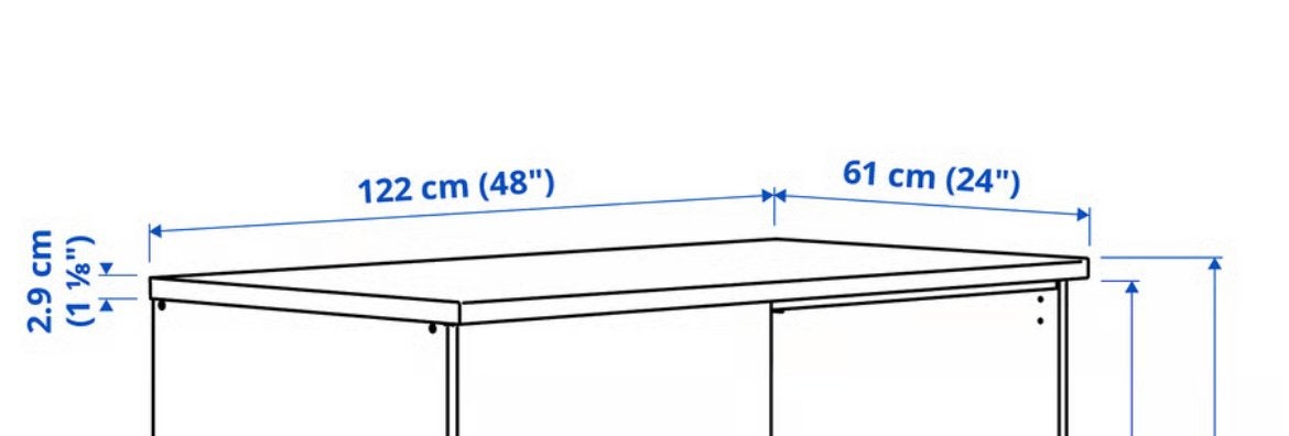 Brand new IKEA KNOXHULT Keukenblad - Wit Eikenpatroon, Overige typen, Hout, IKEA, Nieuw