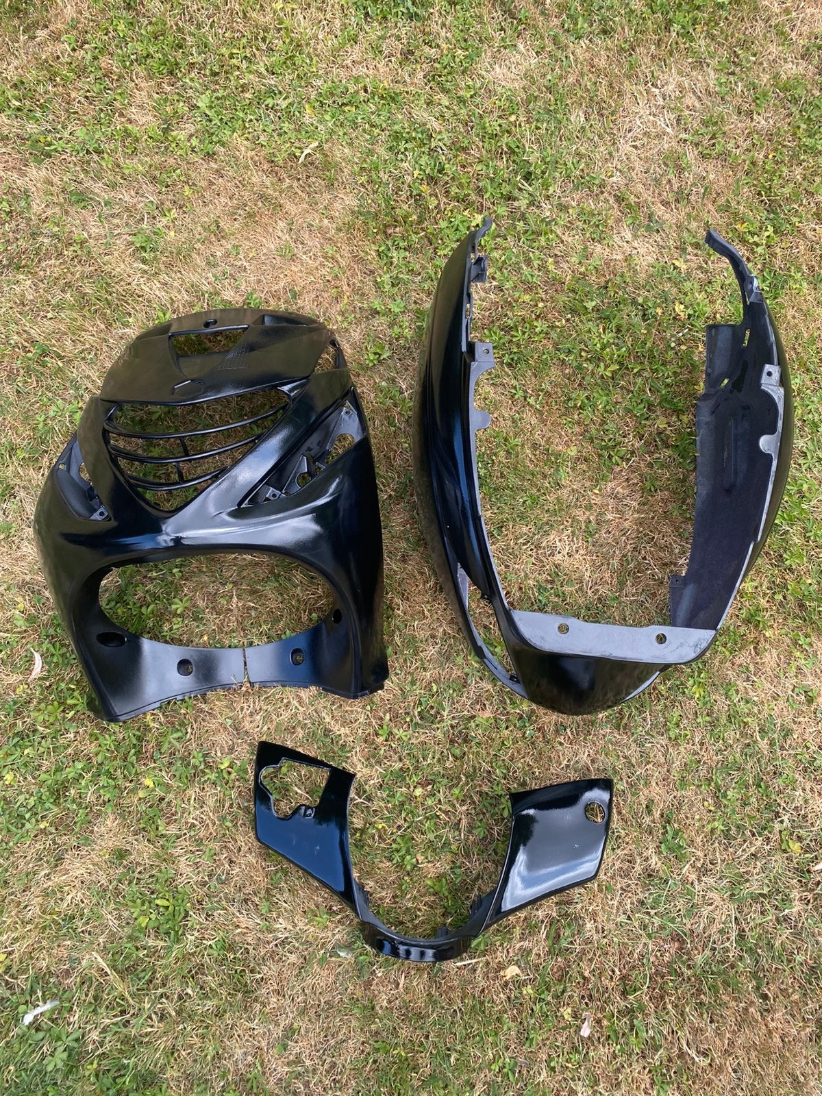 Piagio zip sp kappen glans zwart, Ophalen