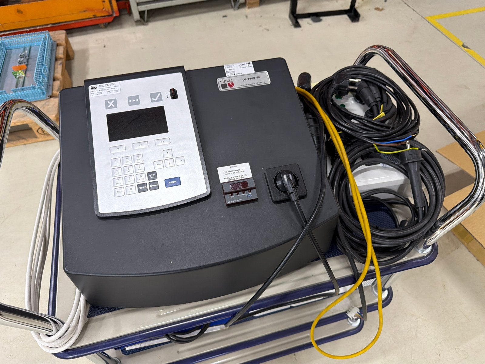SPS Electronics Veiligheidstester Hoogspanning AC/DC, Ophalen, Gebruikt
