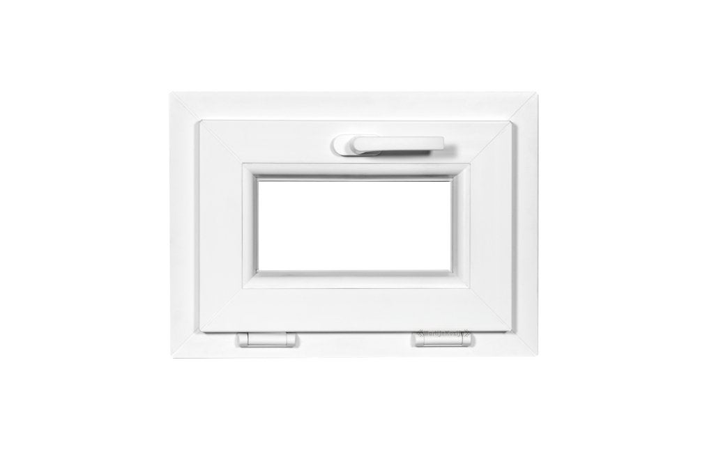 Kunststof Kozijn Kiep  B50 H32cm Mat Zwart, Doe-het-zelf en Verbouw, Kozijnen en Schuifpuien, Niet ingevuld, Kunststof, Raamkozijn