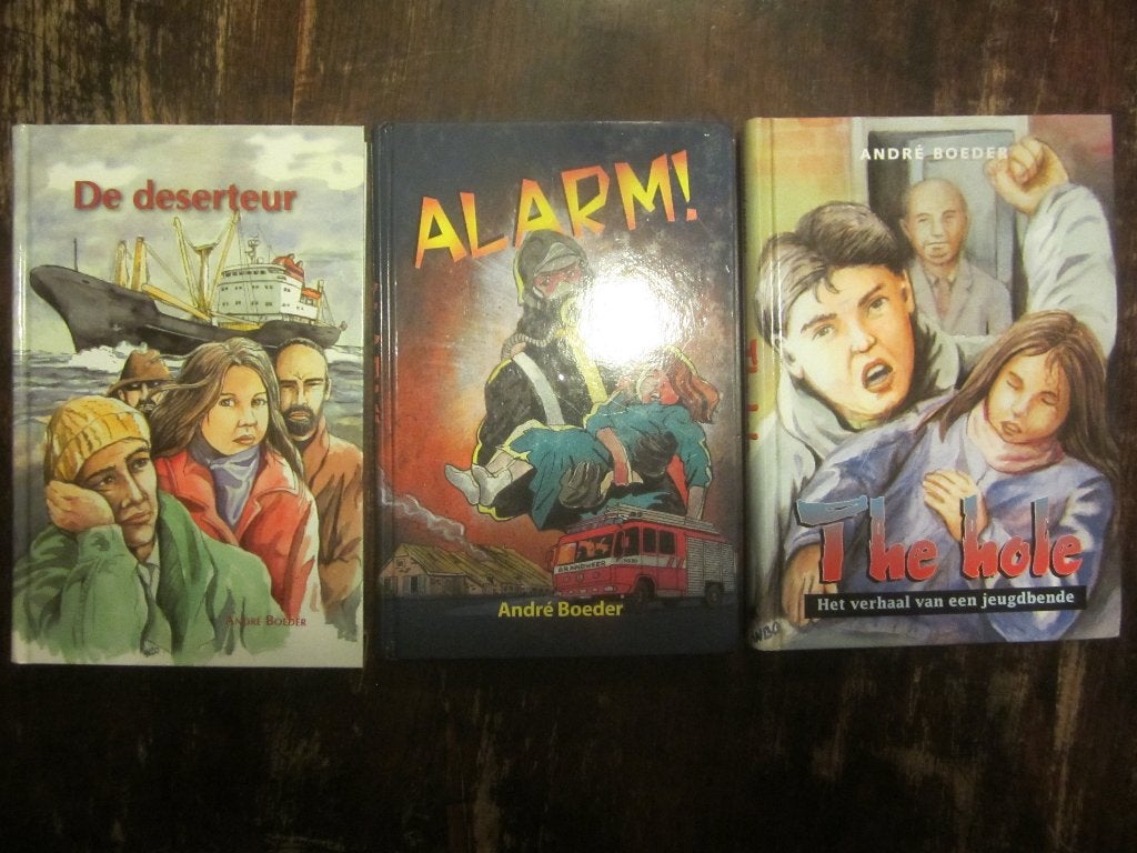 André Boeder 2 spannende boeken De deserteur/Alarm, Ophalen of Verzenden, Zo goed als nieuw